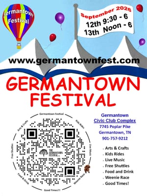 Germantown Festival 2026 poster